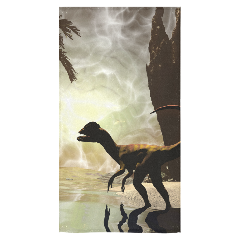 Dinosaur Bath Towel 30"x56"