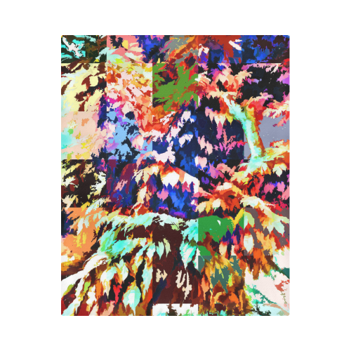 Foliage Patchwork #7 - Jera Nour Duvet Cover 86"x70" ( All-over-print)