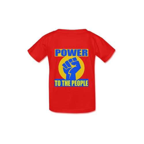 POWER TO THE PEOPLE Kid's  Classic T-shirt (Model T22)