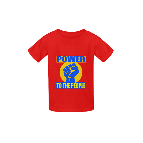 POWER TO THE PEOPLE Kid's  Classic T-shirt (Model T22)