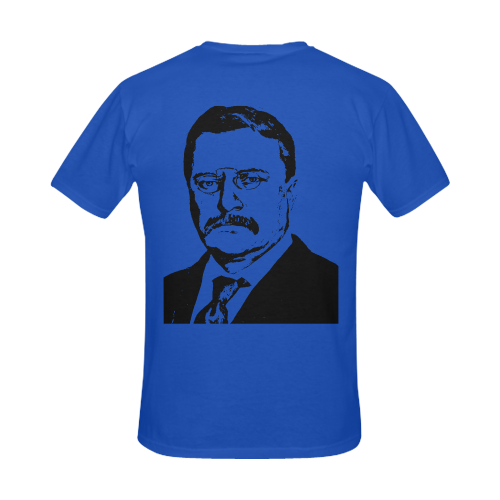 Theodore Roosevelt Men's Slim Fit T-shirt (Model T13)