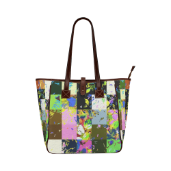 Foliage Patchwork #3 - Jera Nour Classic Tote Bag (Model 1644)