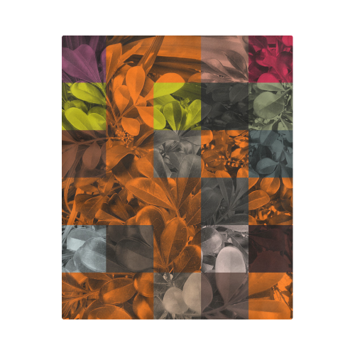 Foliage Patchwork #9 - Jera Nour Duvet Cover 86"x70" ( All-over-print)