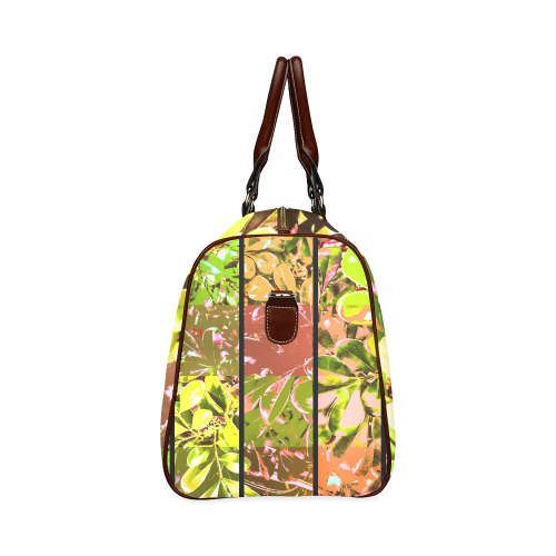 Foliage Patchwork #5 - Jera Nour Waterproof Travel Bag/Large (Model 1639)