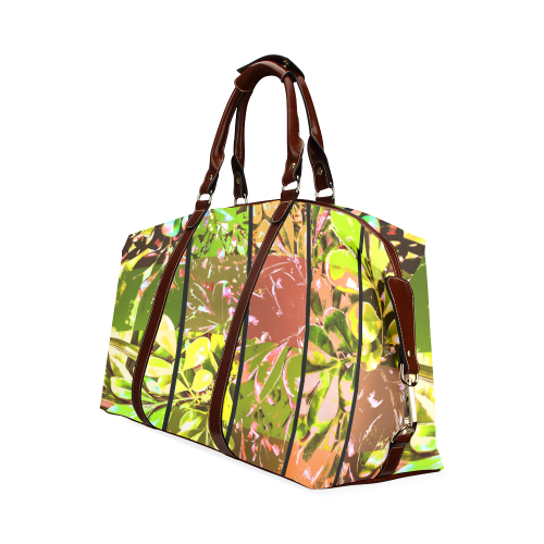 Foliage Patchwork #5 - Jera Nour Classic Travel Bag (Model 1643)