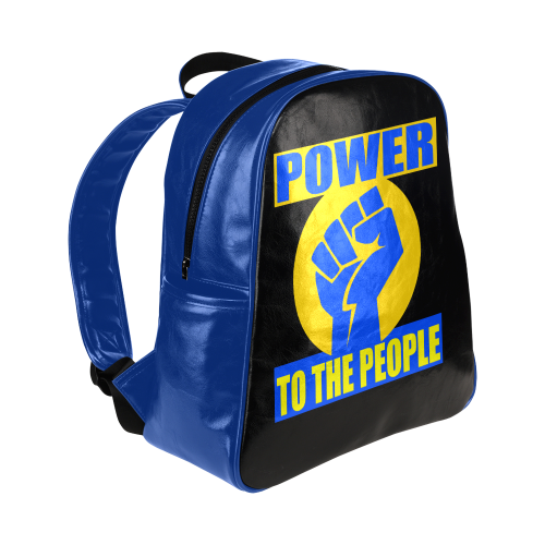 POWER TO THE PEOPLE Multi-Pockets Backpack (Model 1636)