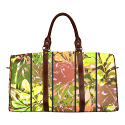 Foliage Patchwork #5 - Jera Nour Waterproof Travel Bag/Large (Model 1639)