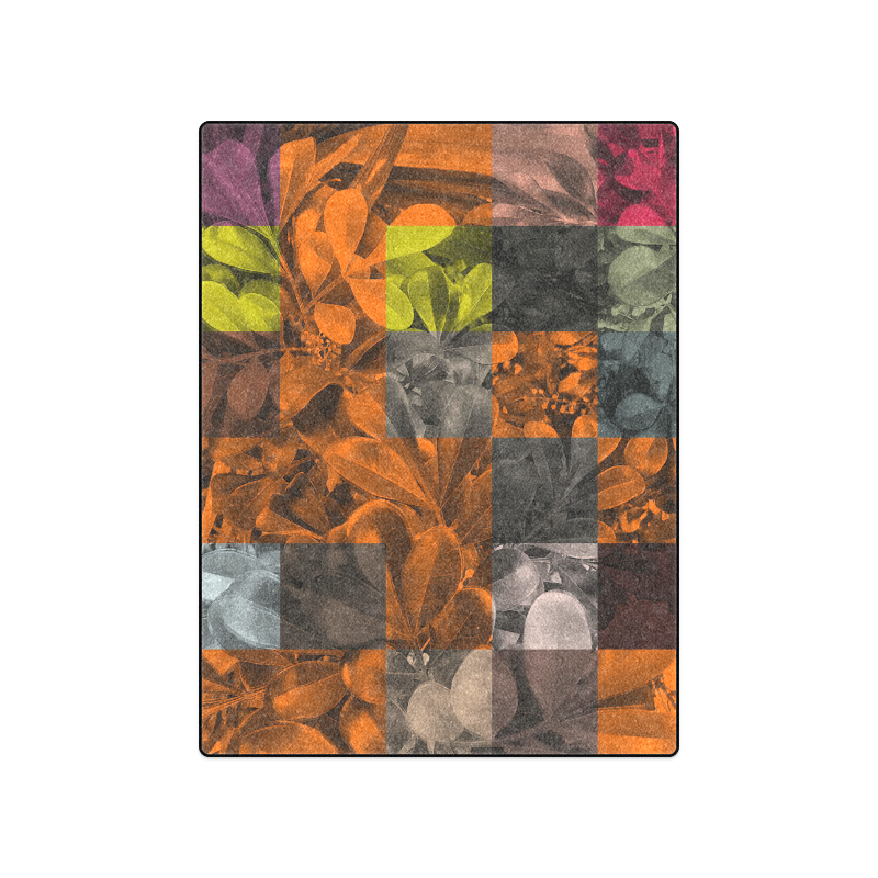 Foliage Patchwork #9 - Jera Nour Blanket 50"x60"
