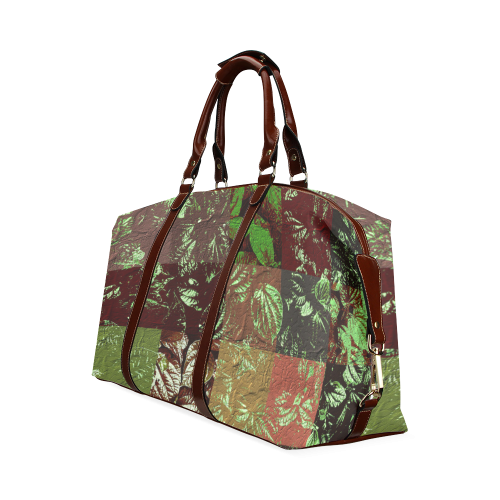 Foliage Patchwork #4 - Jera Nour Classic Travel Bag (Model 1643)