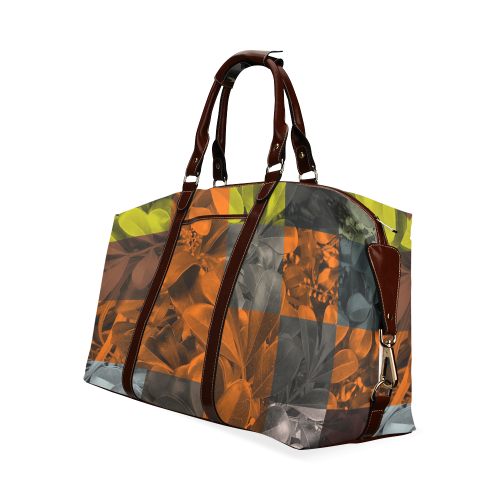Foliage Patchwork #9 - Jera Nour Classic Travel Bag (Model 1643)