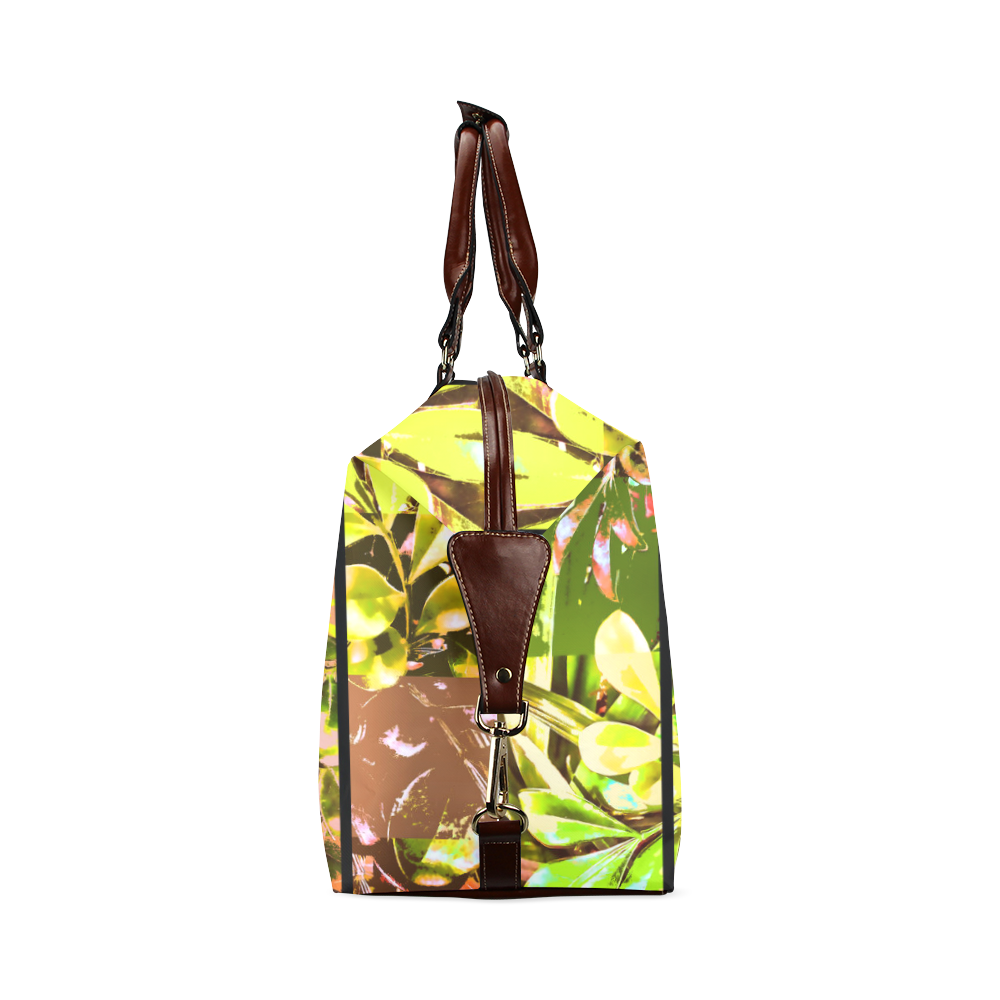 Foliage Patchwork #5 - Jera Nour Classic Travel Bag (Model 1643)