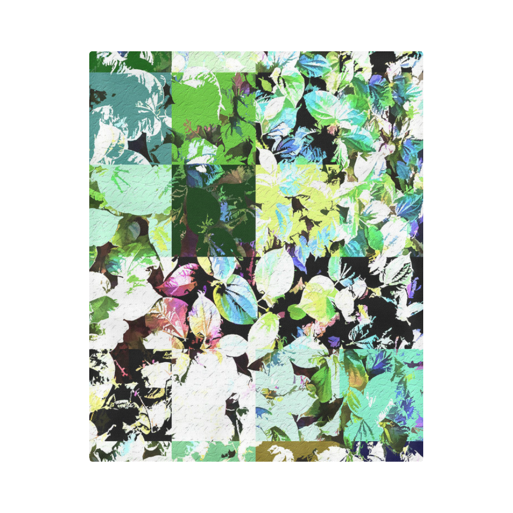 Foliage Patchwork #2 - Jera Nour Duvet Cover 86"x70" ( All-over-print)