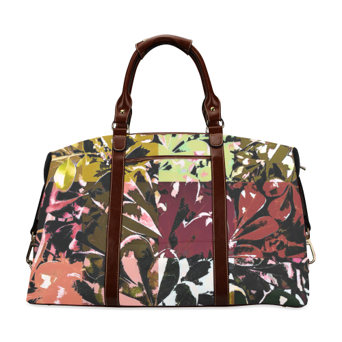 Foliage Patchwork #6 - Jera Nour Classic Travel Bag (Model 1643)