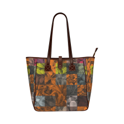 Foliage Patchwork #9 - Jera Nour Classic Tote Bag (Model 1644)