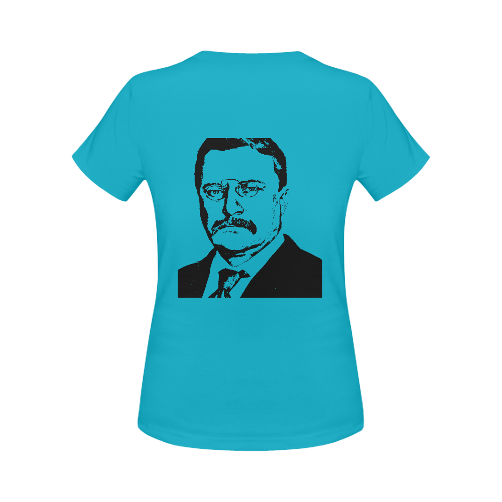 Theodore Roosevelt Women's Classic T-Shirt (Model T17）