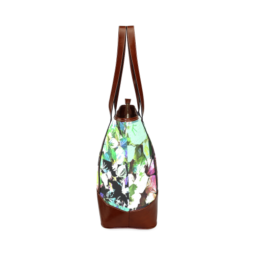 Foliage Patchwork #2 - Jera Nour Tote Handbag (Model 1642)
