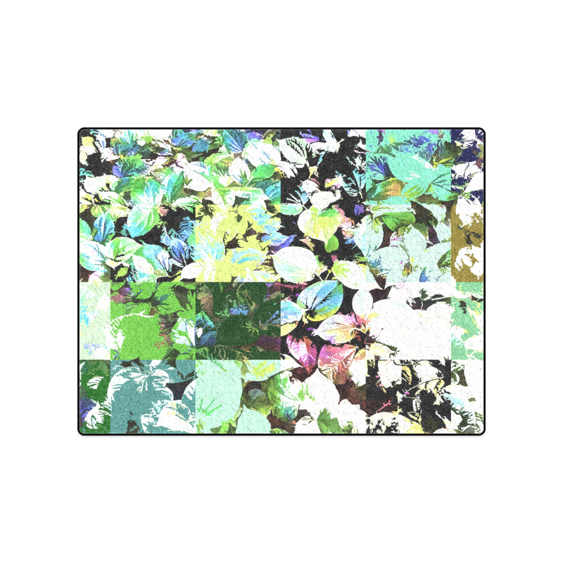 Foliage Patchwork-2 - Jera Nour Blanket 50"x60"