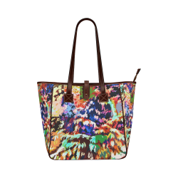 Foliage Patchwork #7 - Jera Nour Classic Tote Bag (Model 1644)