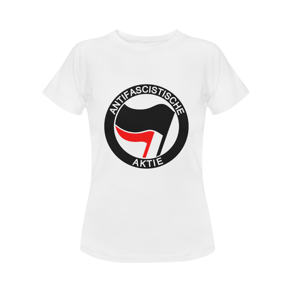 Anti- Fascist Action Women's Classic T-Shirt (Model T17）