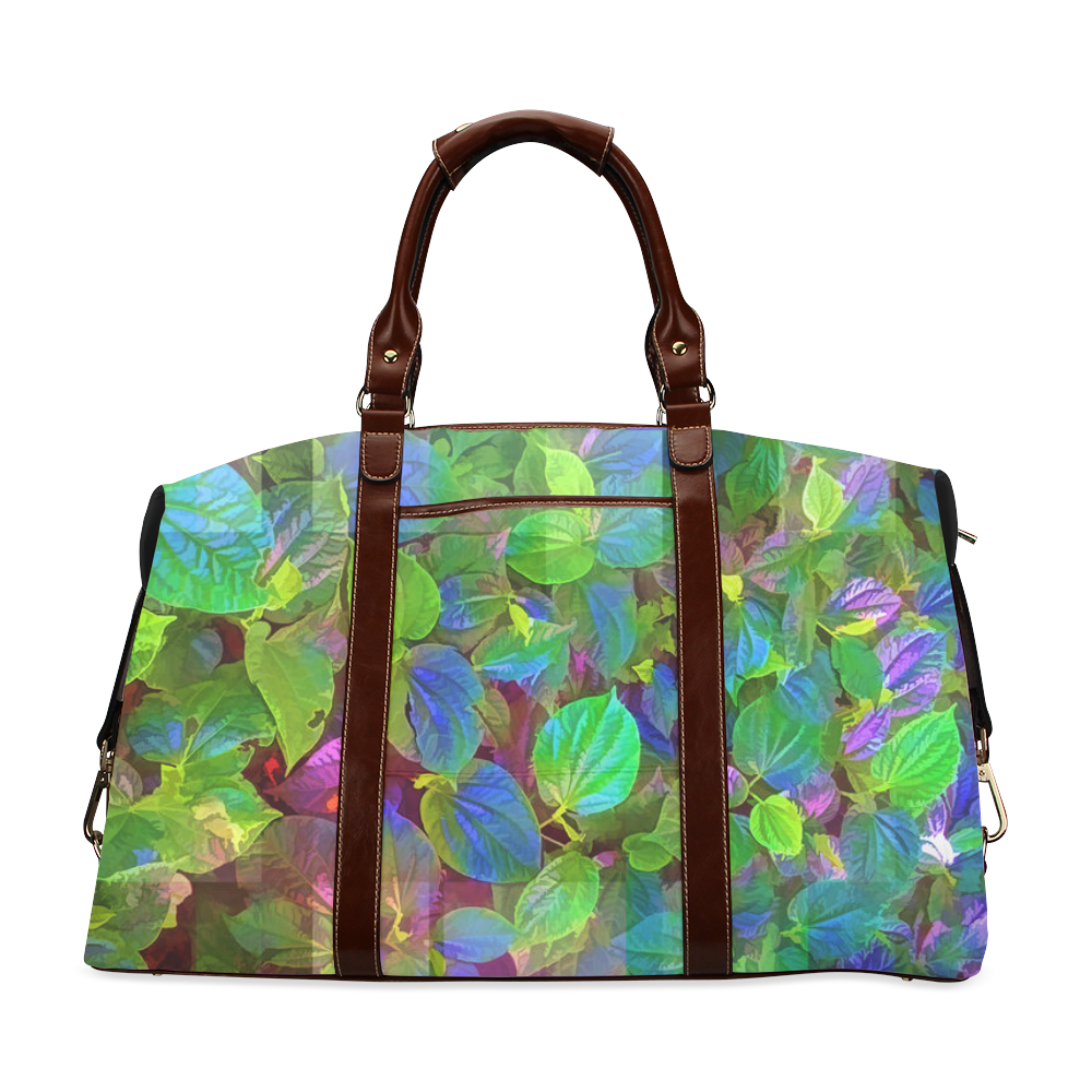 Foliage Patchwork #10 - Jera Nour Classic Travel Bag (Model 1643)