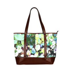 Foliage Patchwork #2 - Jera Nour Tote Handbag (Model 1642)