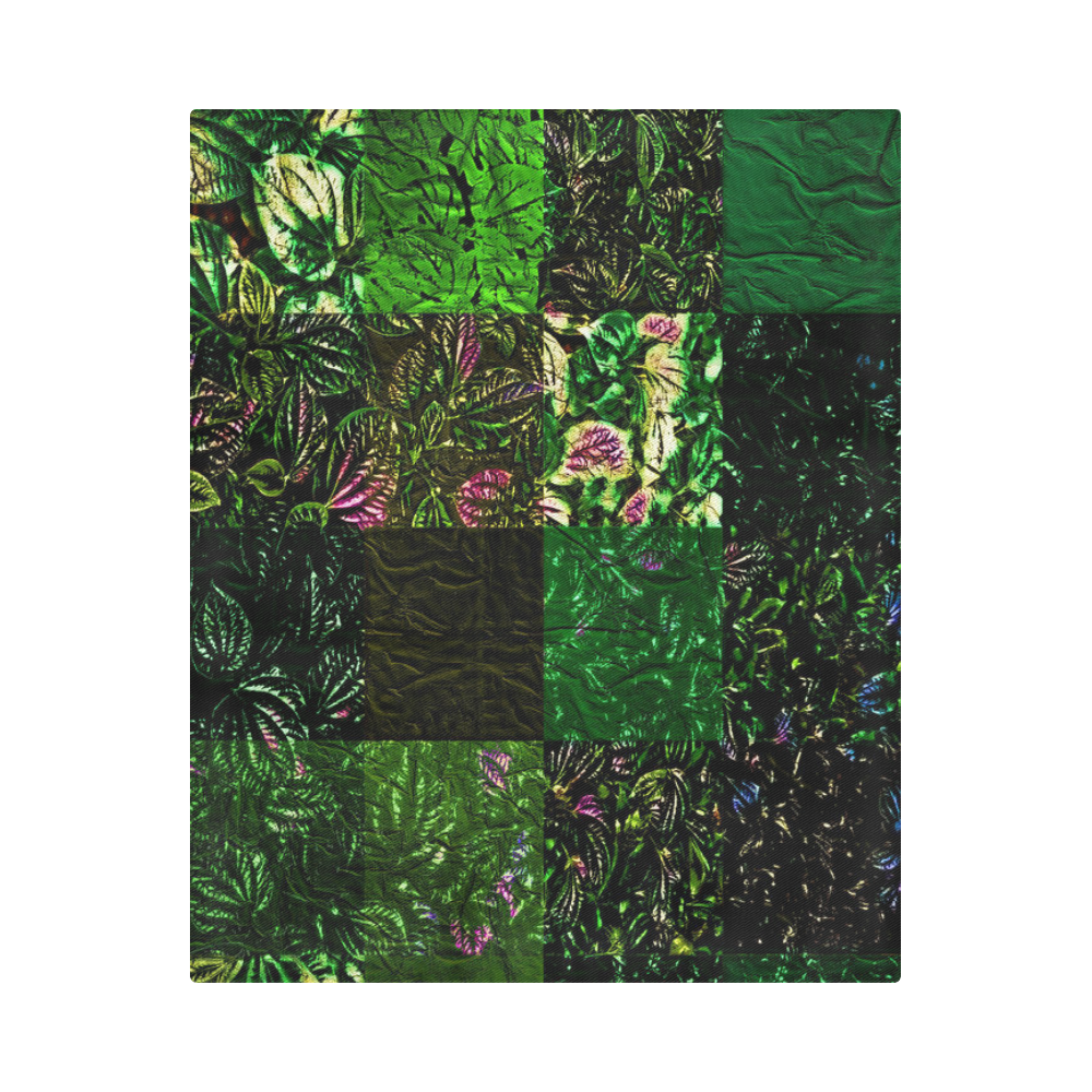 Foliage Patchwork #1 - Jera Nour Duvet Cover 86"x70" ( All-over-print)