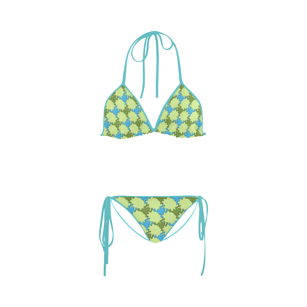 Frogs Custom Bikini Swimsuit | ID: D191655