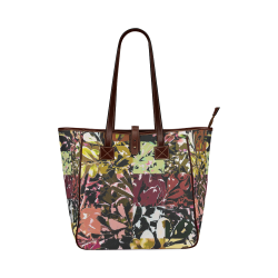 Foliage Patchwork #6 - Jera Nour Classic Tote Bag (Model 1644)