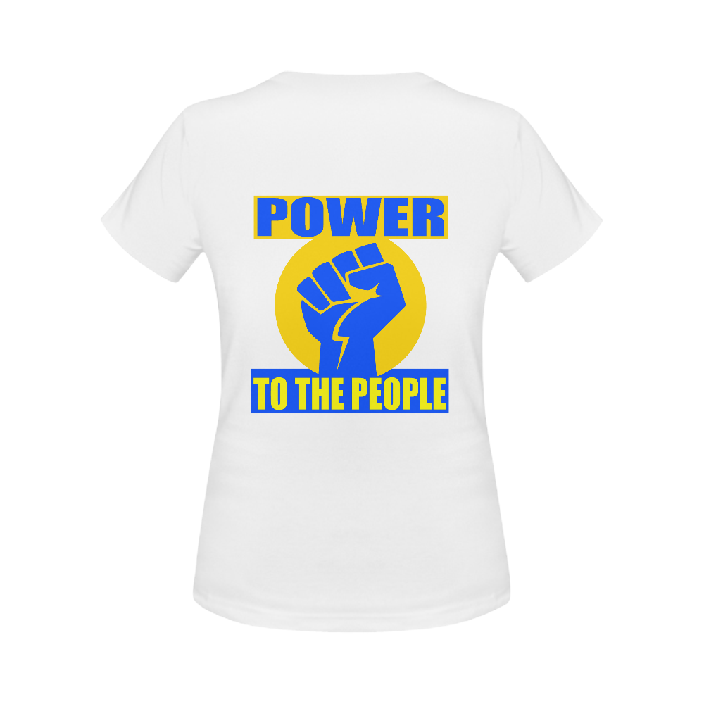 POWER TO THE PEOPLE Women's Classic T-Shirt (Model T17）