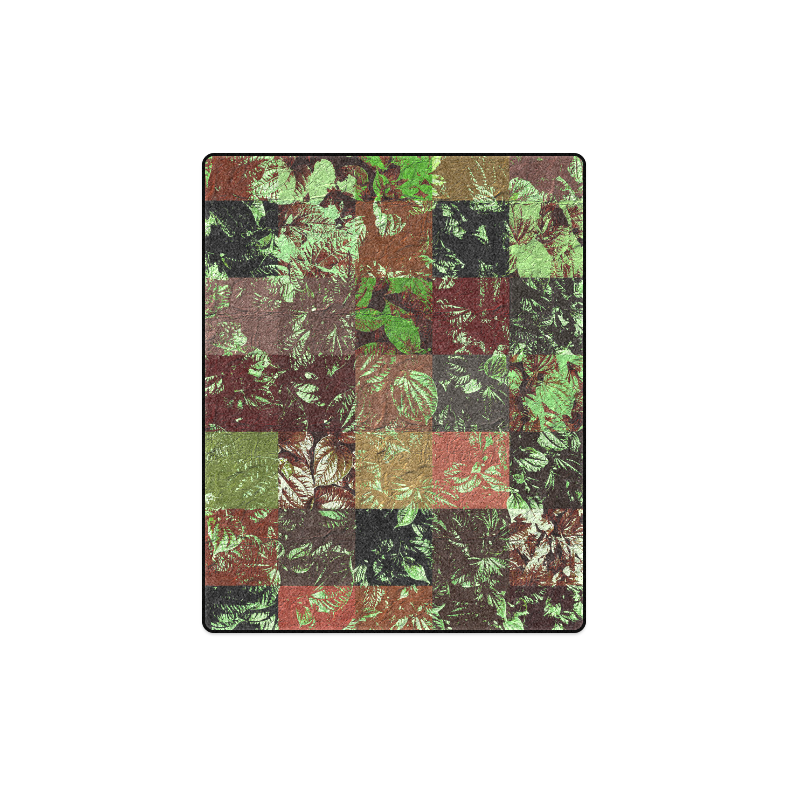 Foliage Patchwork #4 - Jera Nour Blanket 40"x50"