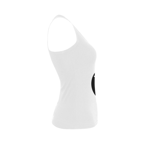 Anti- Fascist Action Women's Shoulder-Free Tank Top (Model T35)