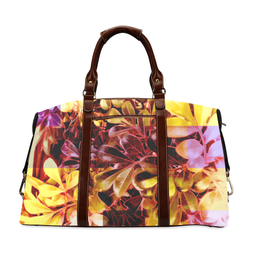 Foliage Patchwork #11 - Jera Nour Classic Travel Bag (Model 1643)