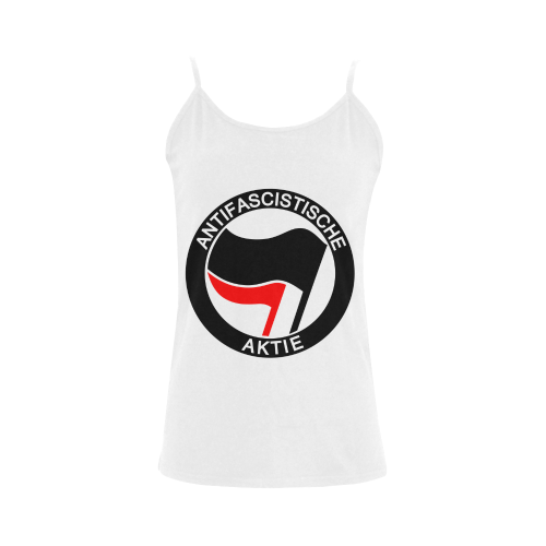 Anti- Fascist Action Women's Spaghetti Top (USA Size) (Model T34)