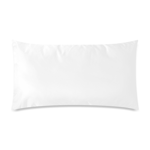 Chevron black and white  1 Custom Rectangle Pillow Case 20"x36" (one side)
