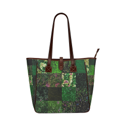 Foliage Patchwork #1 - Jera Nour Classic Tote Bag (Model 1644)