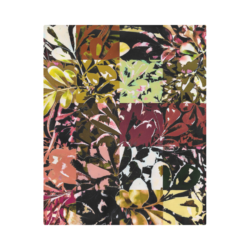Foliage Patchwork #6 - Jera Nour Duvet Cover 86"x70" ( All-over-print)