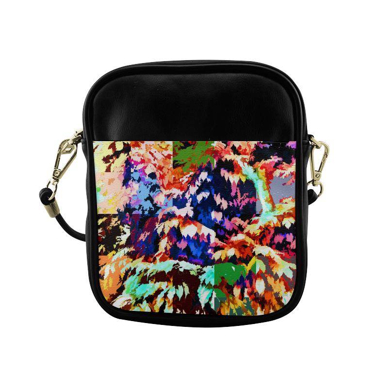 Foliage Patchwork #7 - Jera Nour Sling Bag (Model 1627)