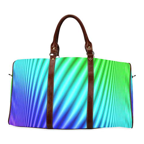 Rainbow Waterproof Travel Bag/Small (Model 1639)