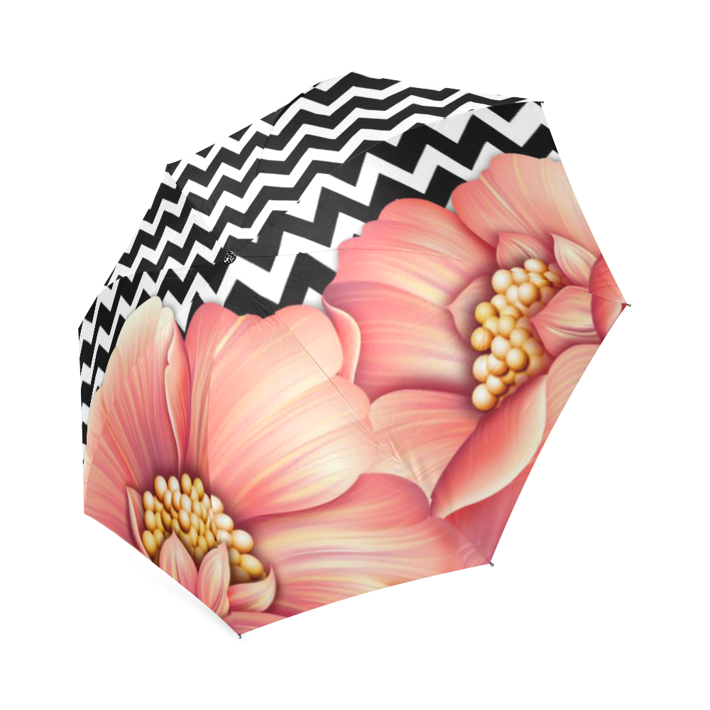 flower power Foldable Umbrella (Model U01)
