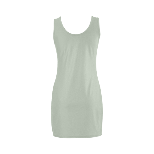Sea Foam Color Accent Medea Vest Dress (Model D06)
