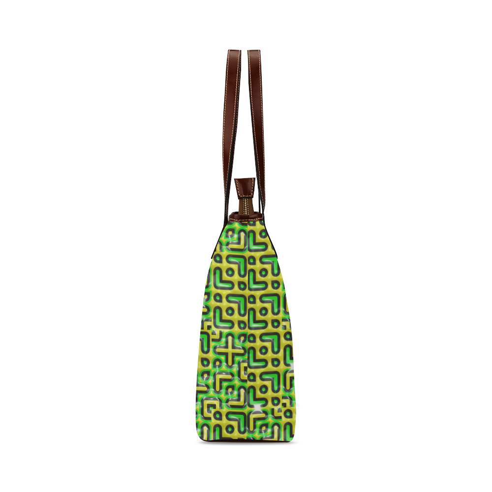 funny vivid pattern 6 Shoulder Tote Bag (Model 1646)