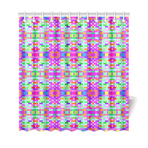 funny vivid pattern 9 Shower Curtain 69"x72"