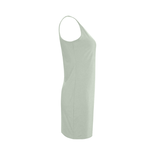 Sea Foam Color Accent Medea Vest Dress (Model D06)