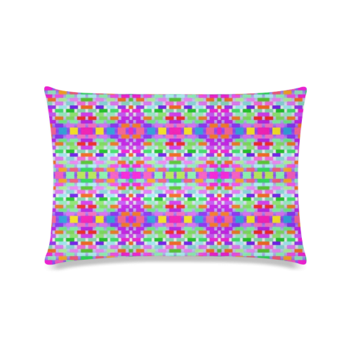 funny vivid pattern 9 Custom Zippered Pillow Case 16"x24"(Twin Sides)
