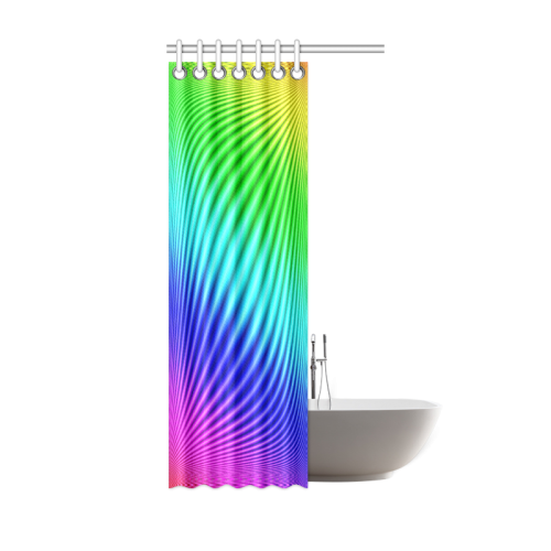 Rainbow Shower Curtain 36"x72"