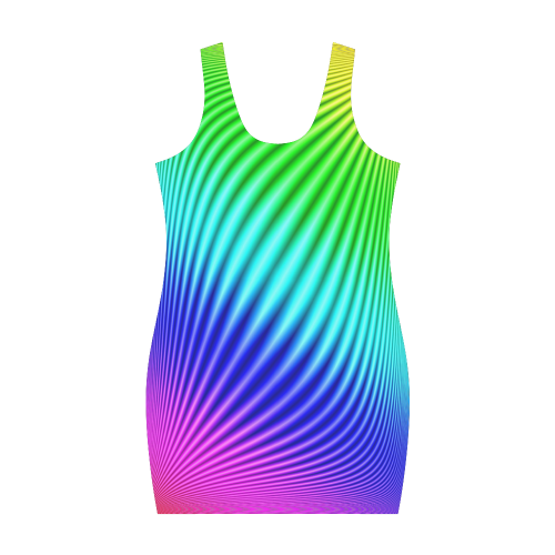 Rainbow Medea Vest Dress (Model D06)