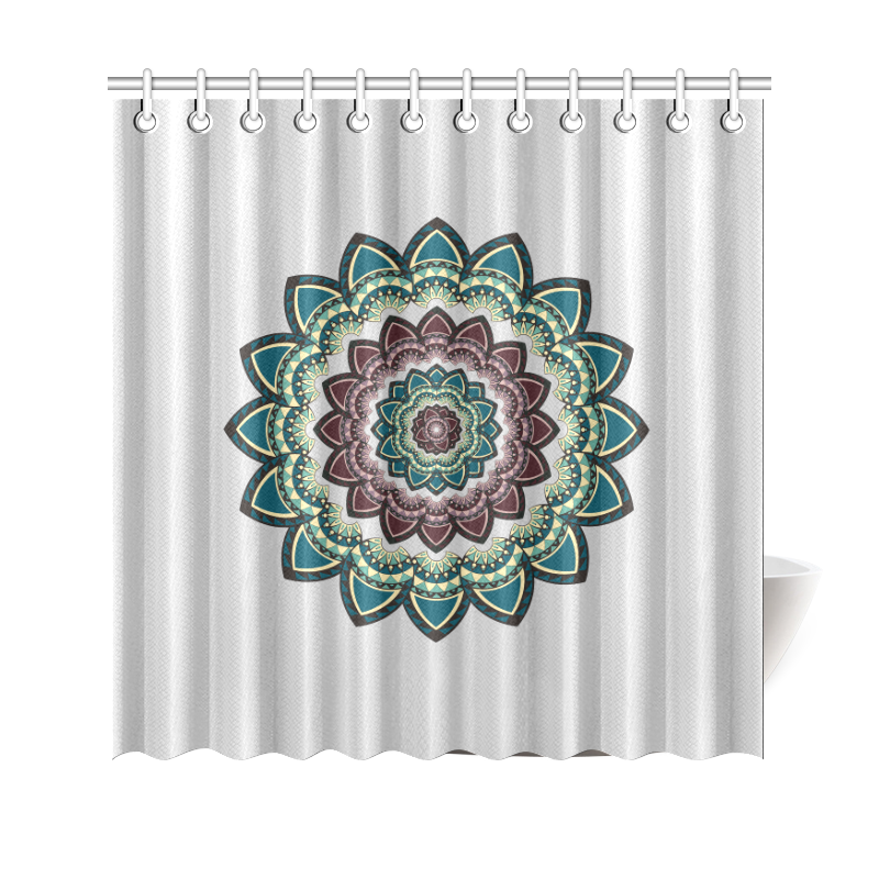 Mandala I Shower Curtain 69"x70"