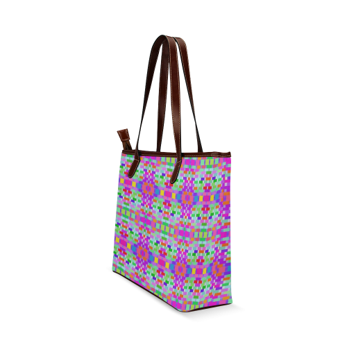 funny vivid pattern 9 Shoulder Tote Bag (Model 1646)