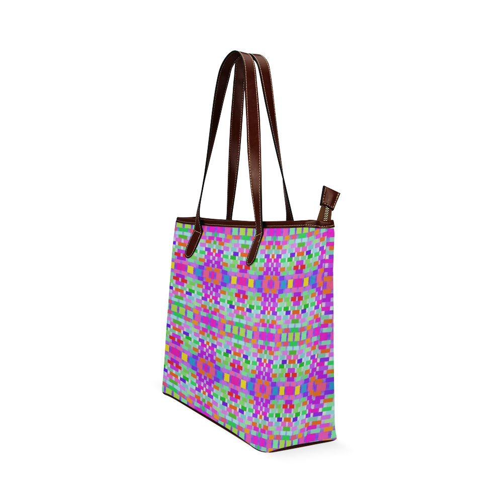 funny vivid pattern 9 Shoulder Tote Bag (Model 1646)