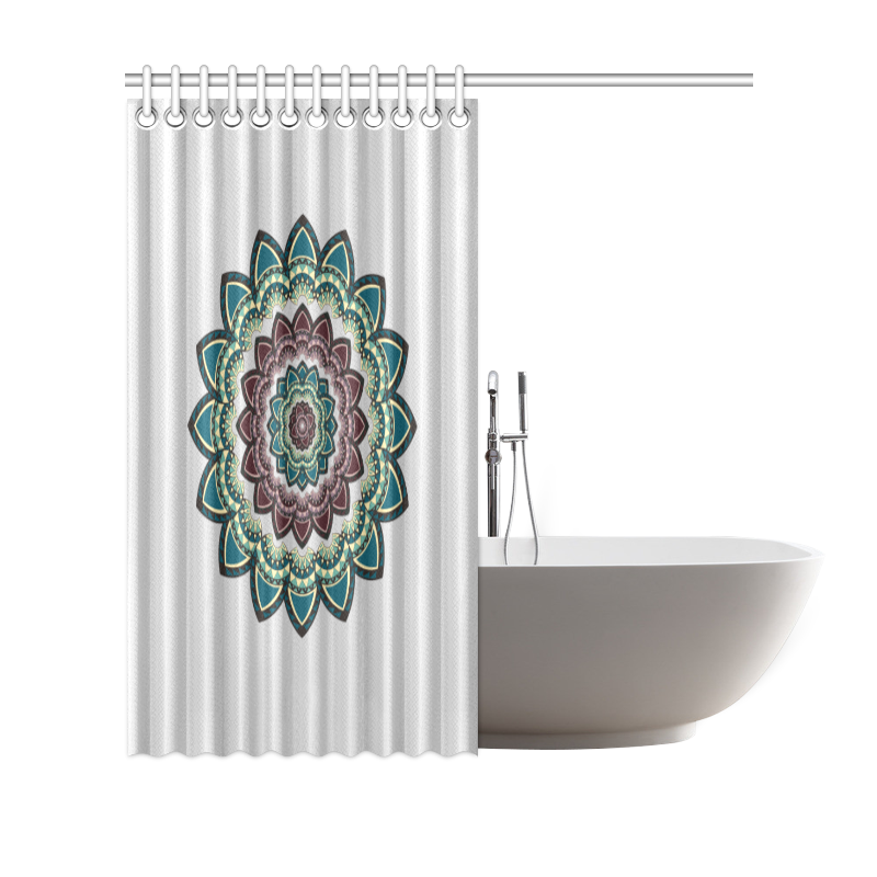 Mandala I Shower Curtain 69"x70"